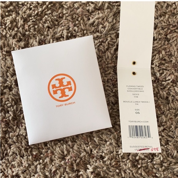 Crossbody tweed Tory Burch bag. - Picture 3 of 3